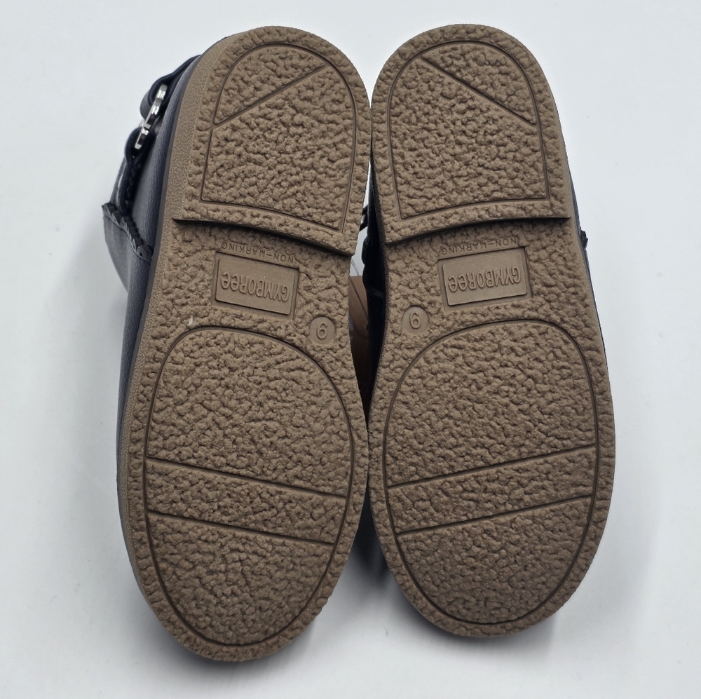 NEW Gymboree girls' Scalloped Flower Buckle Booties size 9 - Picture 7 of 7